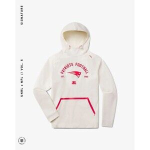 RARE UNRL x New England Patriots White 2025 Crossover Hoodie II Nike Jersey Maye